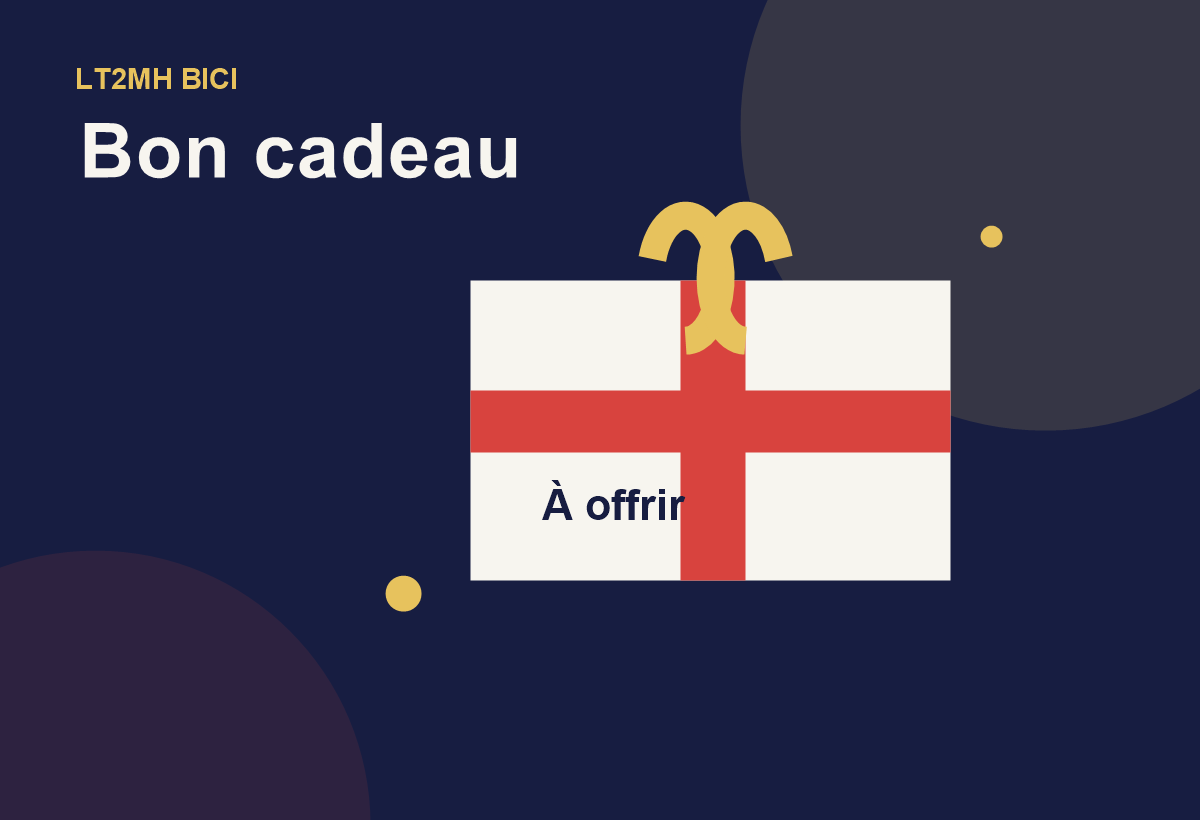Illustration bon cadeau LT2MH Bici